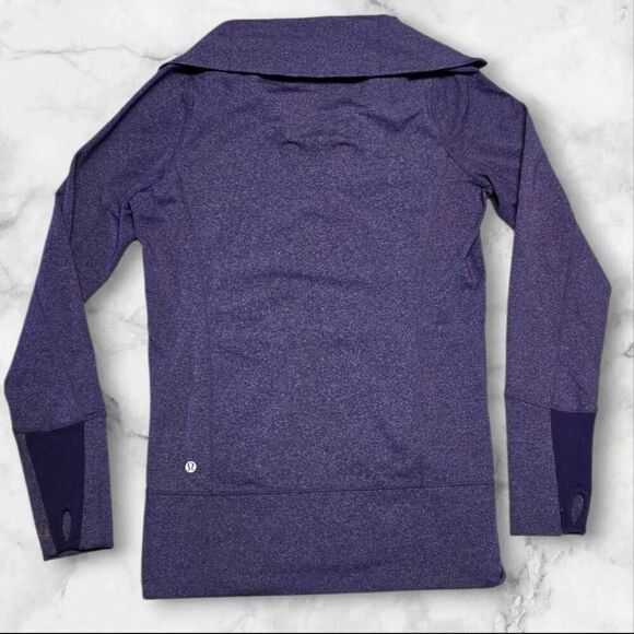 Lululemon Size 8 Purple Stride Full Zip - Picture 2 of 4